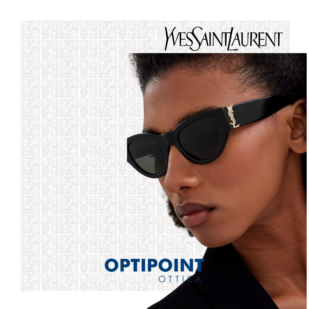SAINT LAURENT SLM94 NERO OCCHIALI DA SOLE - Optipoint - Lux S.r.l.