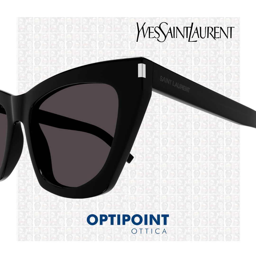 SAINT LAURENT SL214 KATE NERO OCCHIALI DA SOLE - Optipoint - Lux S.r.l.