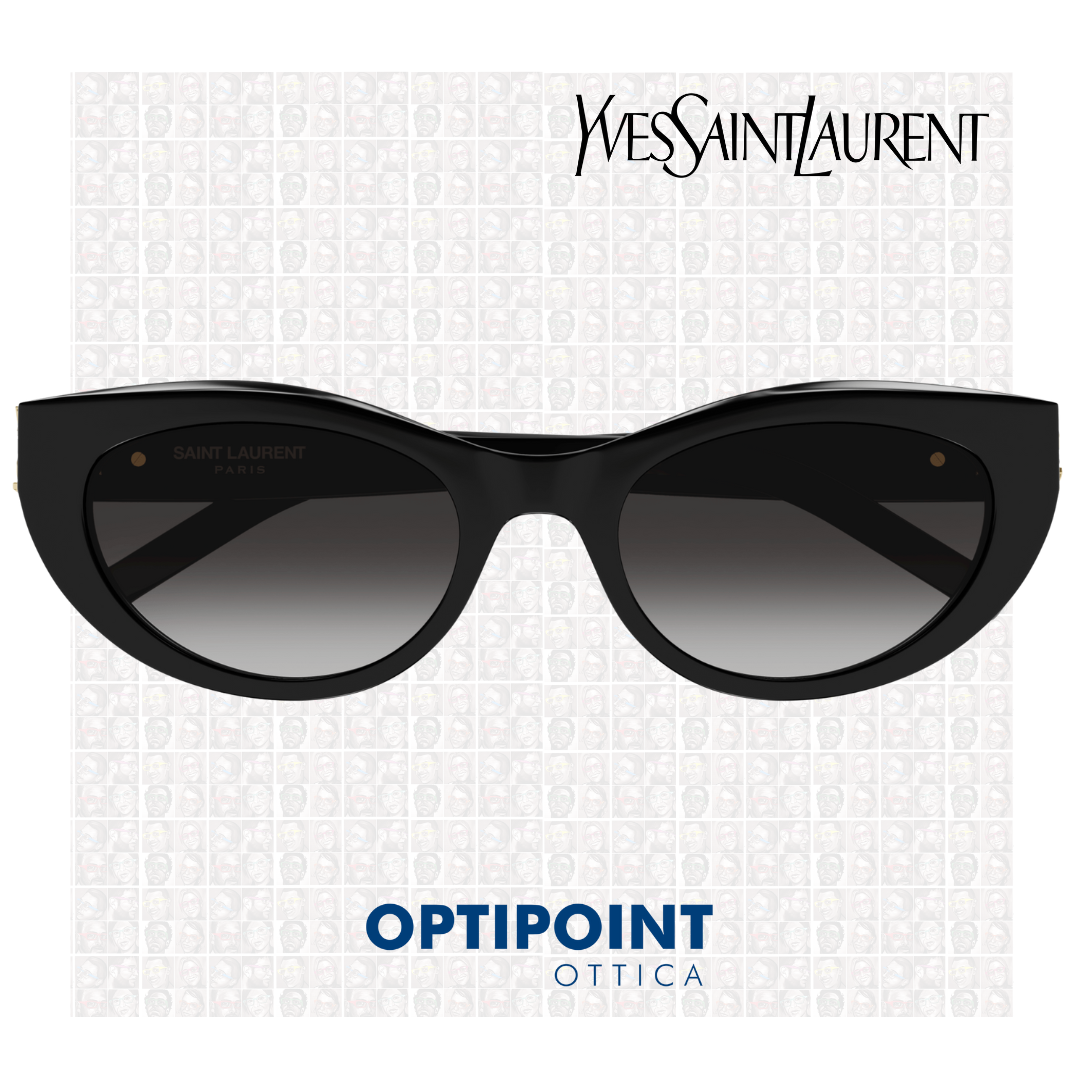 SAINT LAURENT SLM115 NERO OCCHIALI DA SOLE - Optipoint - Lux S.r.l.
