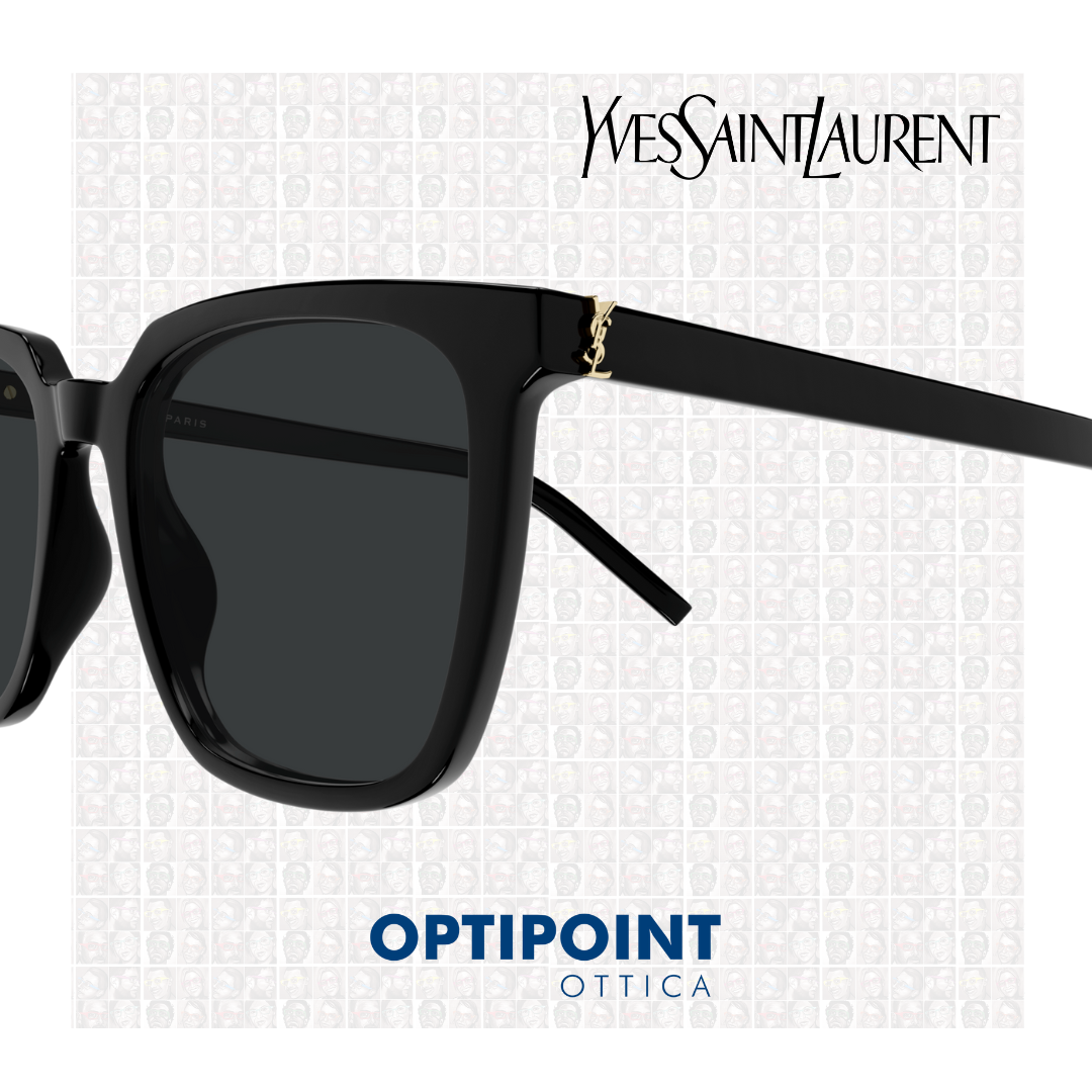 SAINT LAURENT SLM146 001 NERO OCCHIALI DA SOLE - Optipoint - Lux S.r.l.