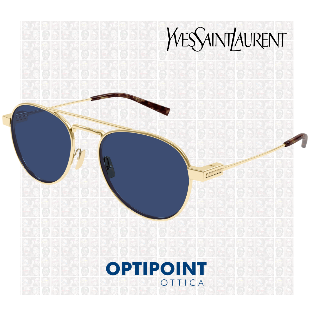 SAINT LAURENT SL708 ORO OCCHIALI DA SOLE - Optipoint - Lux S.r.l.