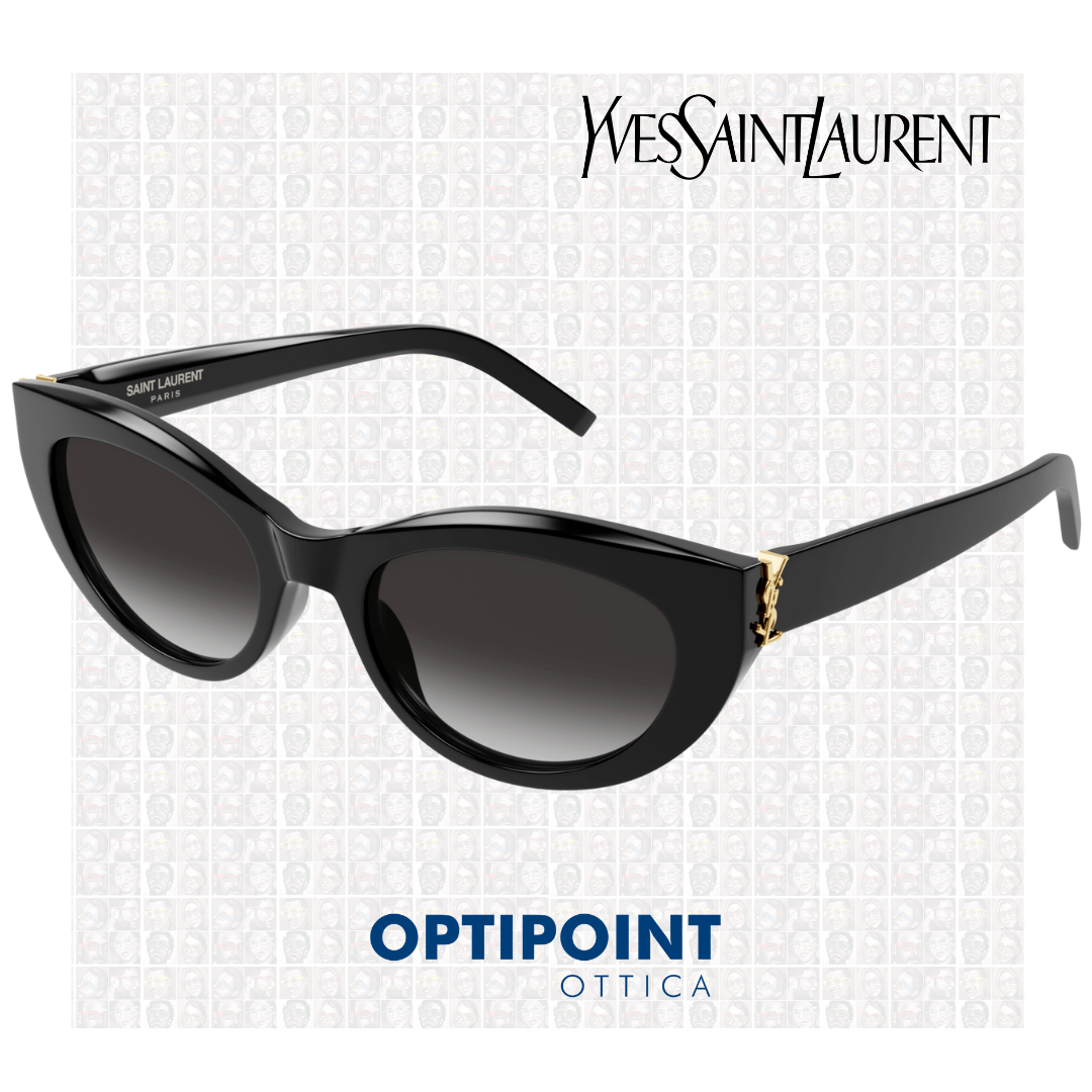 SAINT LAURENT SLM115 NERO OCCHIALI DA SOLE - Optipoint - Lux S.r.l.