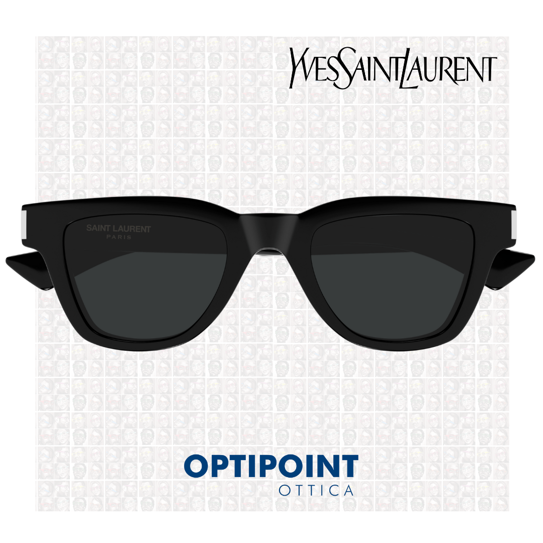 SAINT LAURENT SL789 JACQUES 001 NERO OCCHIALI DA SOLE - Optipoint - Lux S.r.l.