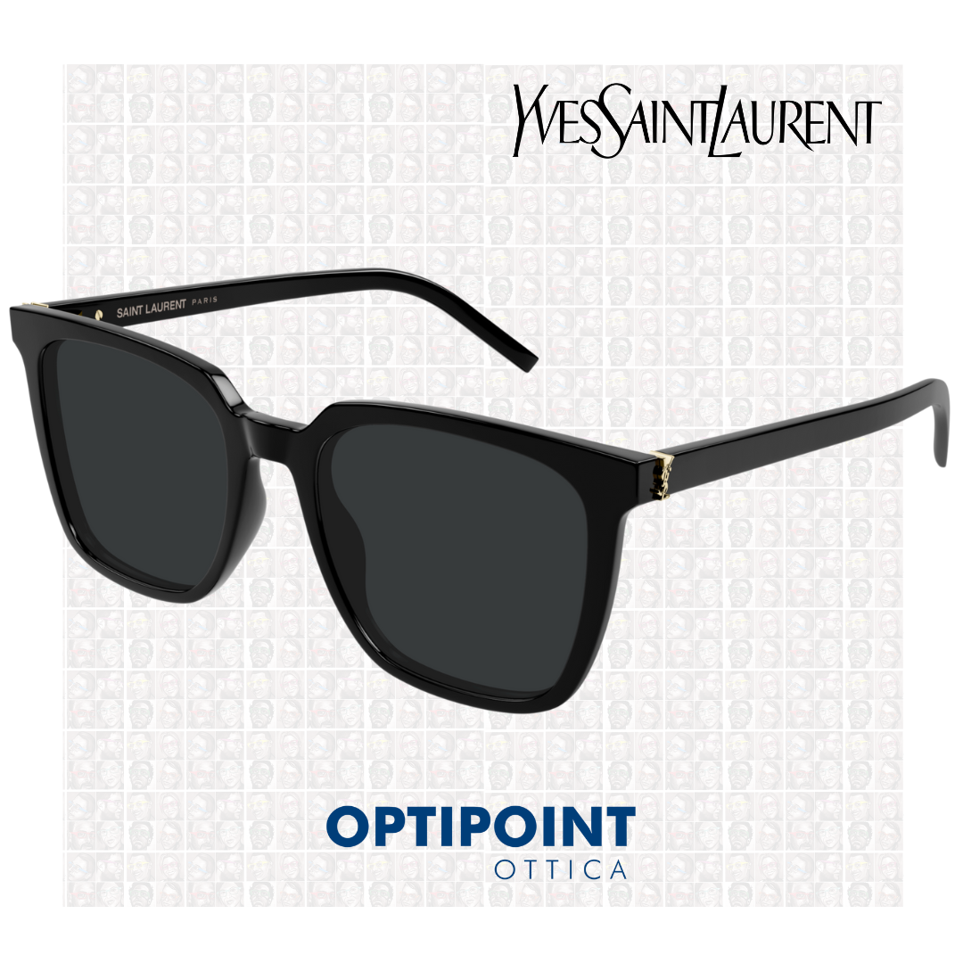 SAINT LAURENT SLM146 001 NERO OCCHIALI DA SOLE - Optipoint - Lux S.r.l.