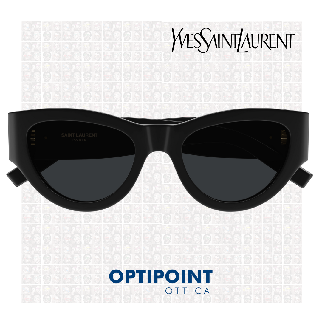 SAINT LAURENT SLM94 NERO OCCHIALI DA SOLE - Optipoint - Lux S.r.l.