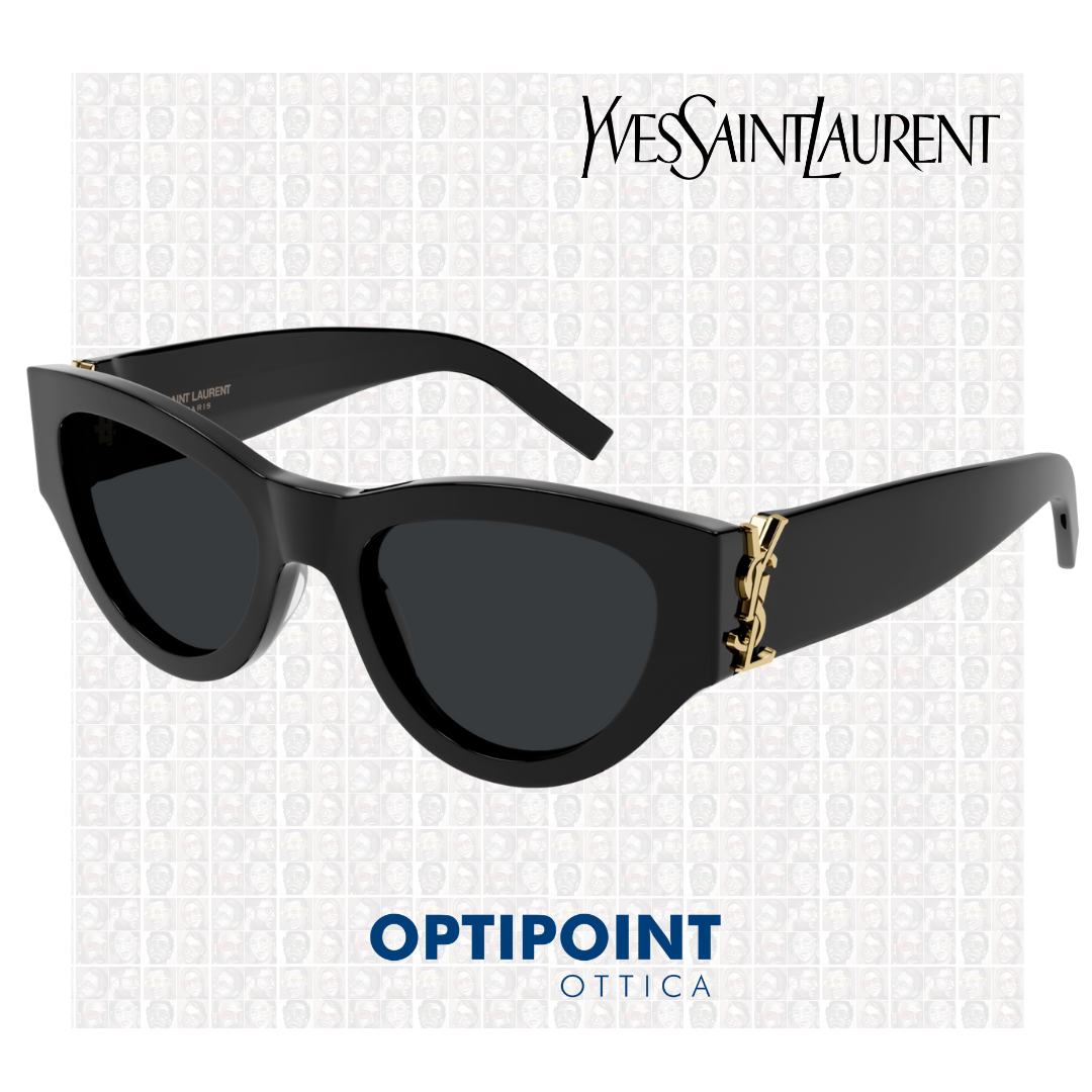 SAINT LAURENT SLM94 NERO OCCHIALI DA SOLE - Optipoint - Lux S.r.l.