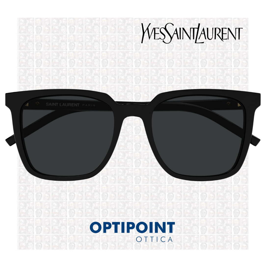 SAINT LAURENT SLM146 001 NERO OCCHIALI DA SOLE - Optipoint - Lux S.r.l.