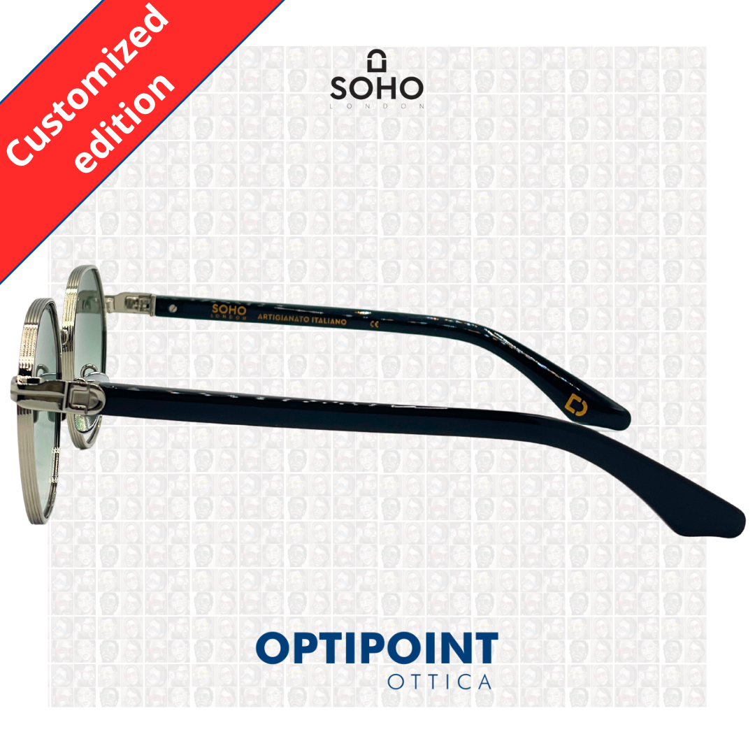 SOHO HAVERING ARGENTO CUSTOMIZZATO OCCHIALI DA SOLE - Optipoint - Lux S.r.l.