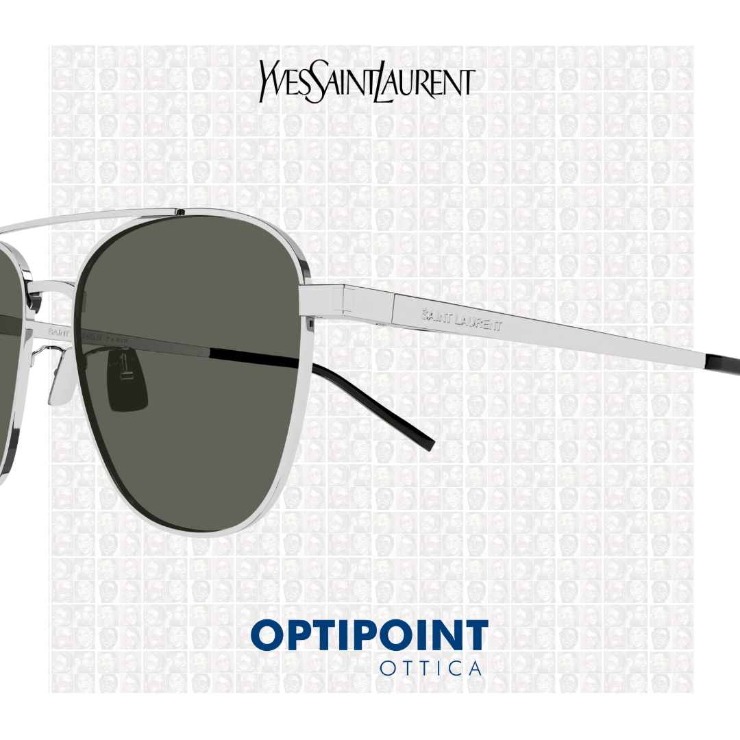 SAINT LAURENT SL531 002 ARGENTO OCCHIALI DA SOLE - Optipoint - Lux S.r.l.