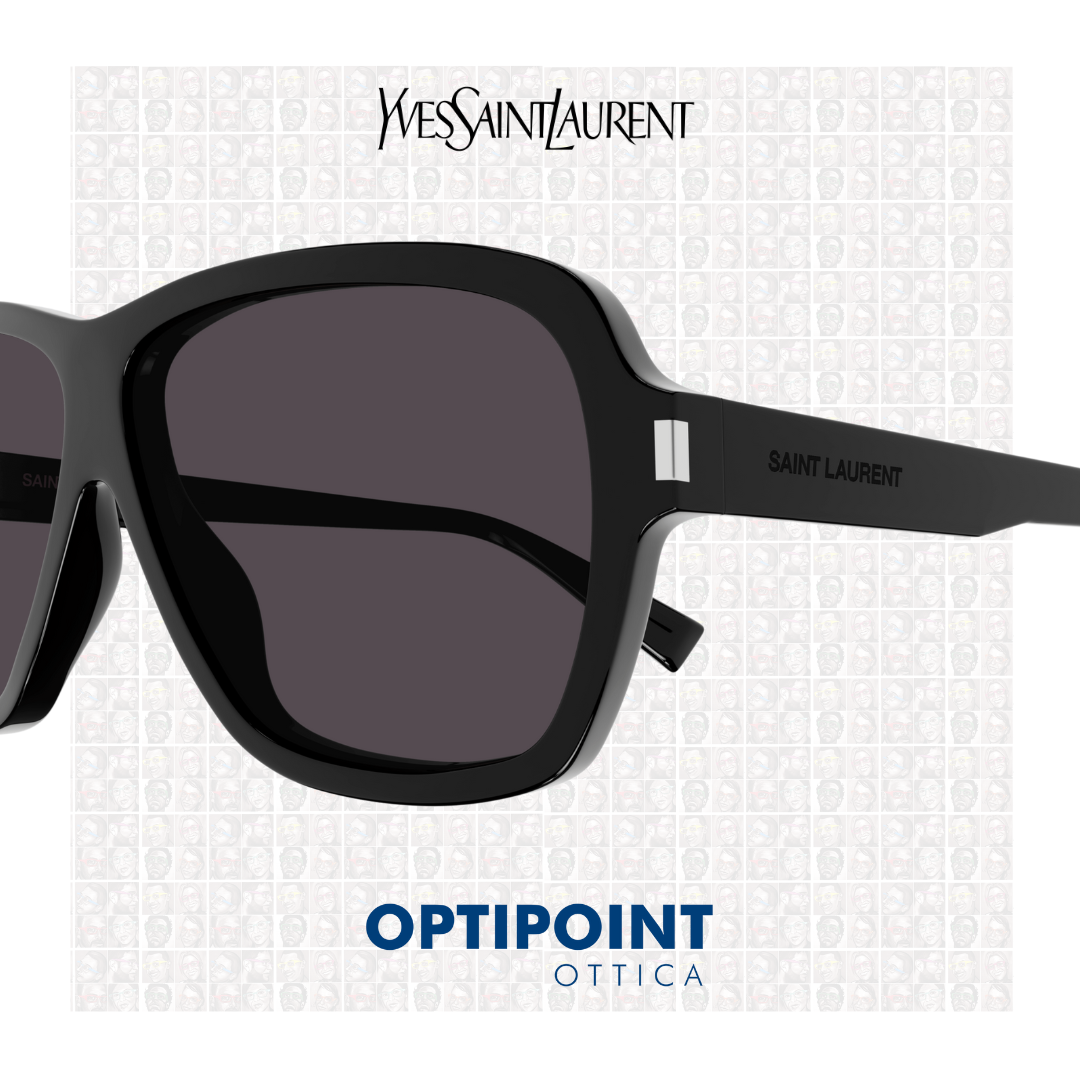 SAINT LAURENT SL609 CAROLYN 001 NERO OCCHIALI DA SOLE - Optipoint - Lux S.r.l.