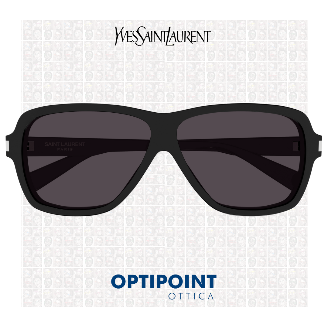 SAINT LAURENT SL609 CAROLYN 001 NERO OCCHIALI DA SOLE - Optipoint - Lux S.r.l.
