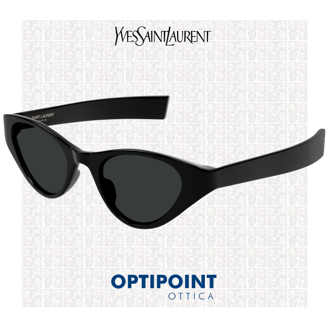 SAINT LAURENT SLM144 001 NERO OCCHIALI DA SOLE - Optipoint - Lux S.r.l.