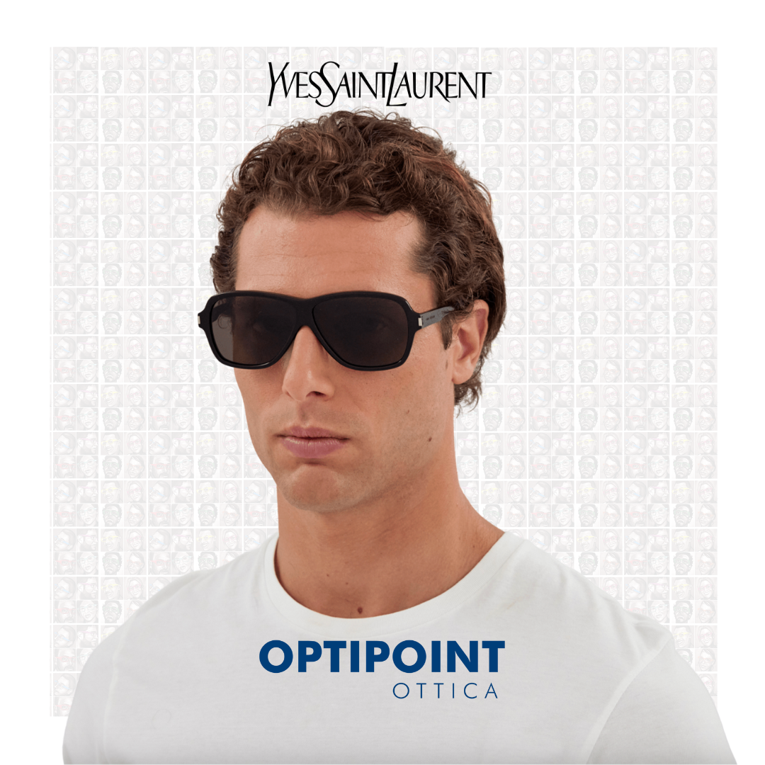 SAINT LAURENT SL609 CAROLYN 001 NERO OCCHIALI DA SOLE - Optipoint - Lux S.r.l.