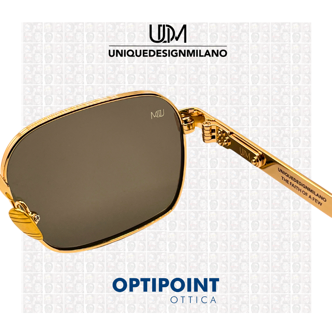UDM OTTO-28 ORO OCCHIALI DA SOLE - Optipoint - Lux S.r.l.