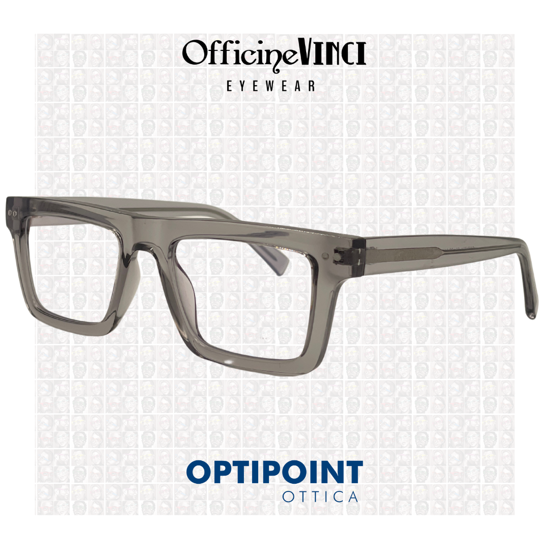 OFFICINE VINCI GORIZIA CRISTALLO GRIGIO OCCHIALI DA VISTA - Optipoint - Lux S.r.l.