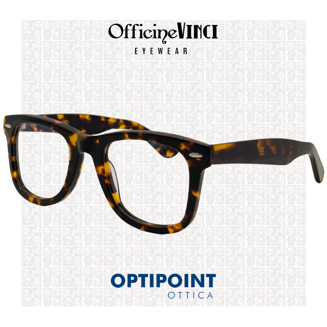 OFFICINE VINCI VIETRI TARTARUGA OCCHIALI DA VISTA - Optipoint - Lux S.r.l.
