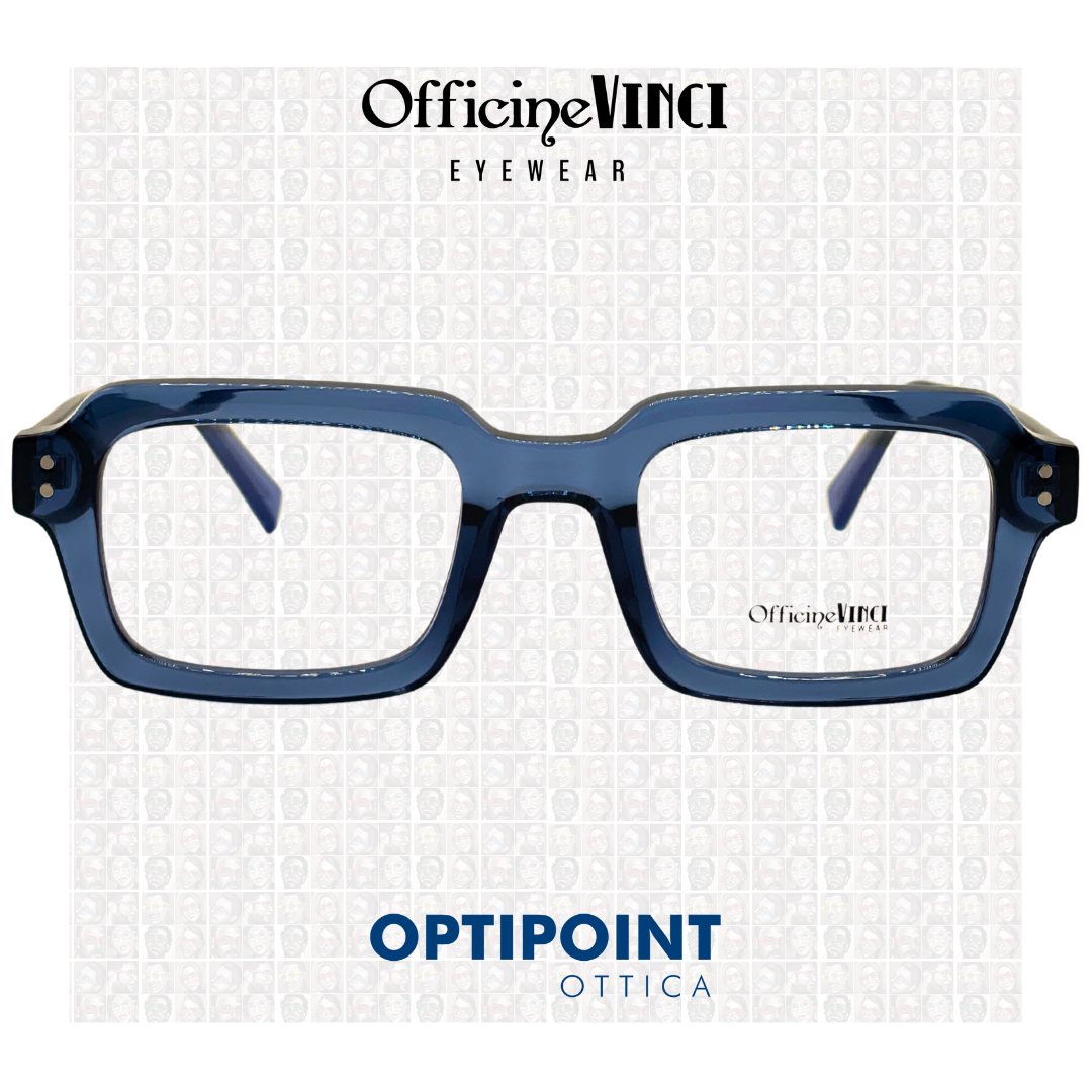 OFFICINE VINCI MESTRE CRISTALLO BLU OCCHIALI DA VISTA - Optipoint - Lux S.r.l.