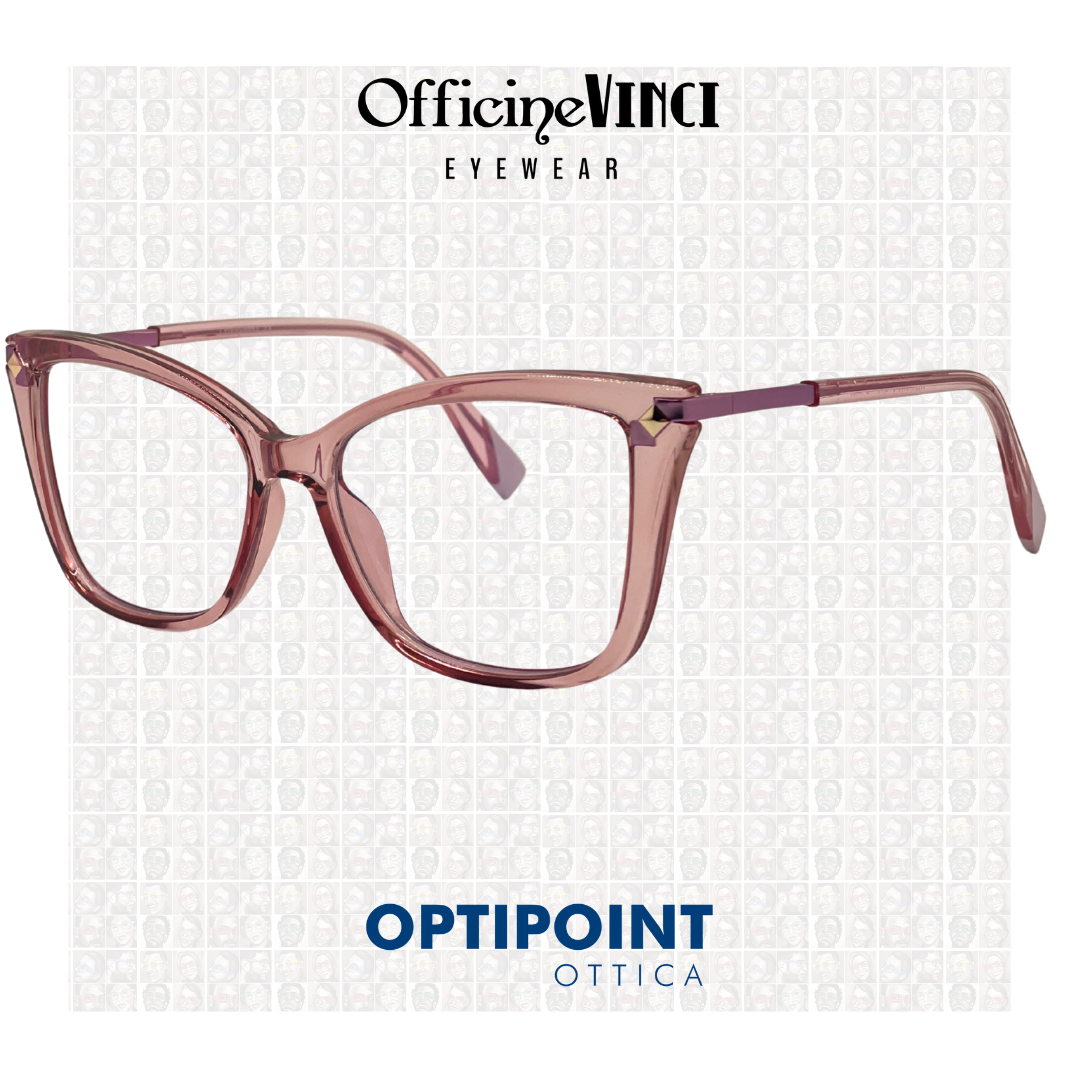 OFFICINE VINCI PALINURO ROSA OCCHIALI DA VISTA - Optipoint - Lux S.r.l.