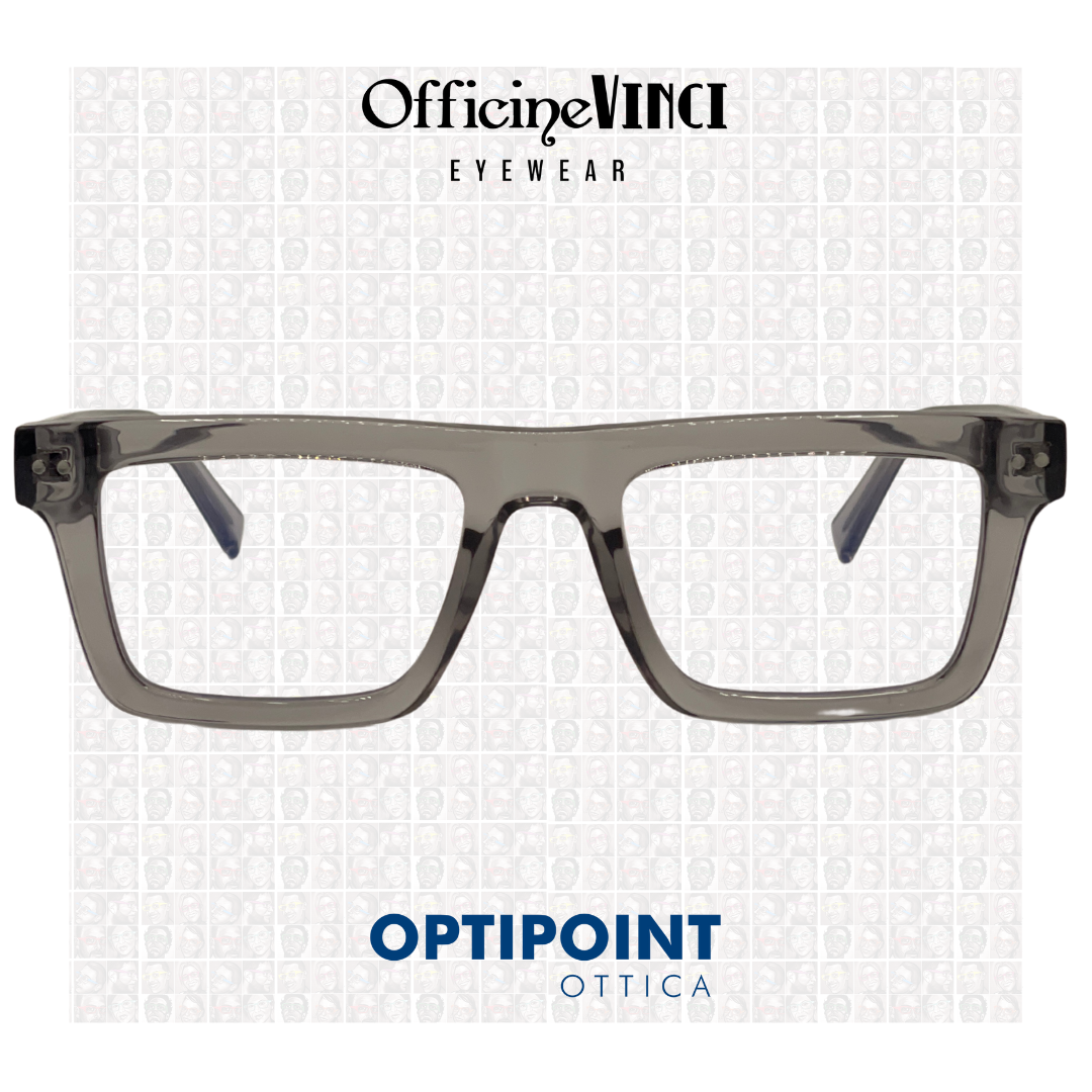 OFFICINE VINCI GORIZIA CRISTALLO GRIGIO OCCHIALI DA VISTA - Optipoint - Lux S.r.l.