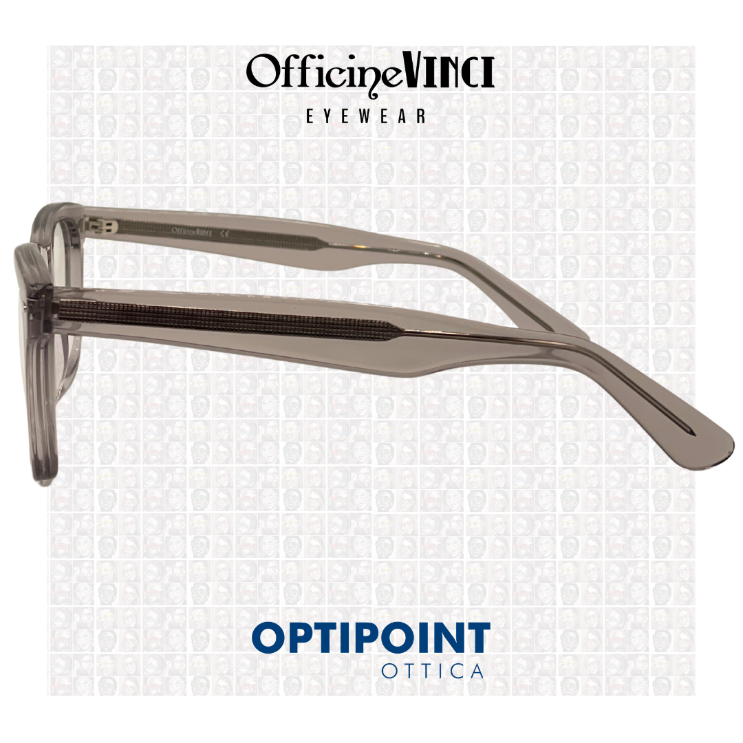 OFFICINE VINCI VIETRI CRISTALLO GRIGIO OCCHIALI DA VISTA - Optipoint - Lux S.r.l.