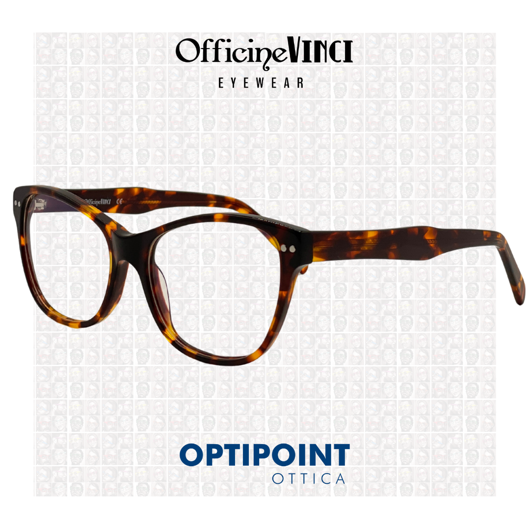OFFICINE VINCI ATHENE TARTARUGA OCCHIALI DA VISTA - Optipoint - Lux S.r.l.