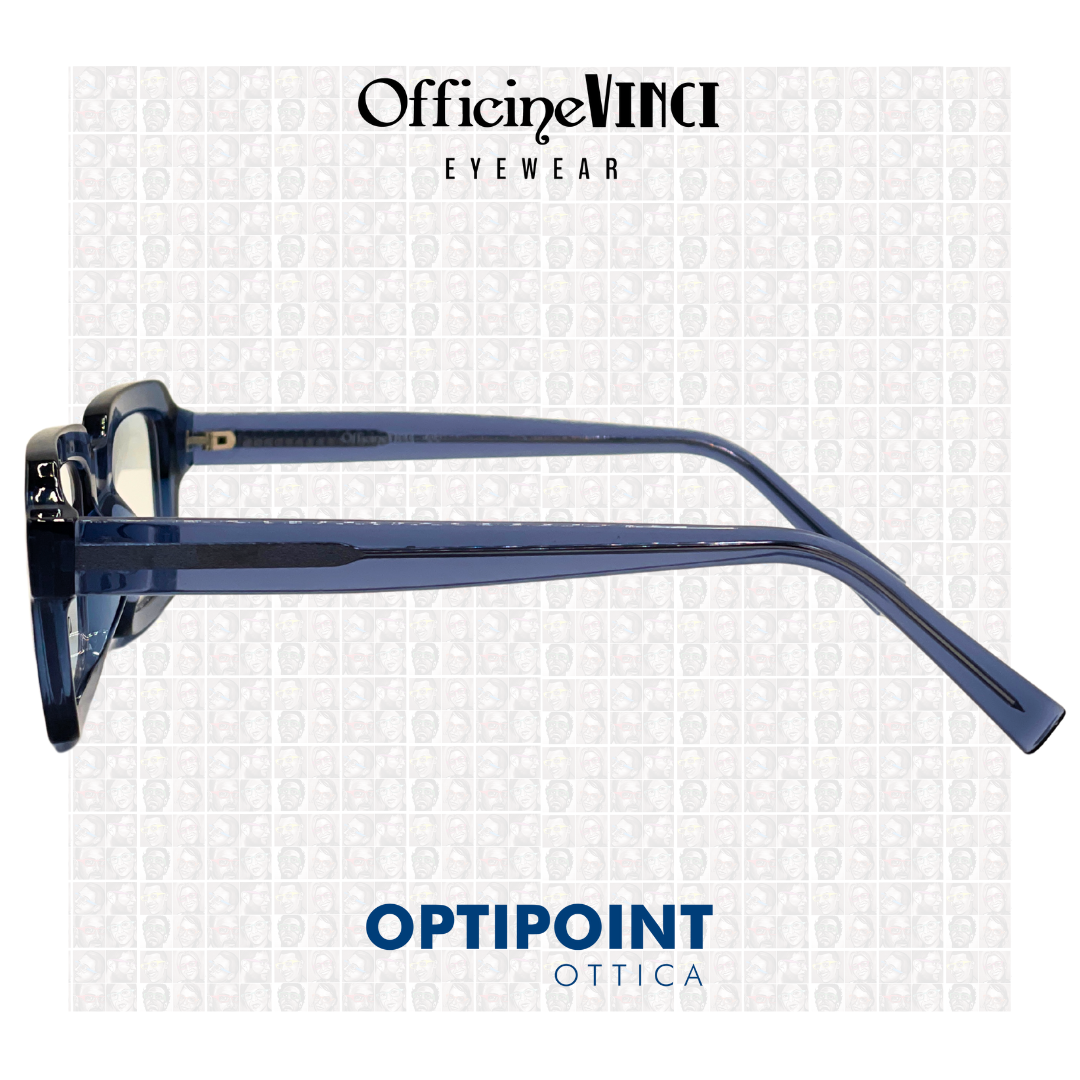 OFFICINE VINCI MESTRE CRISTALLO BLU OCCHIALI DA VISTA - Optipoint - Lux S.r.l.