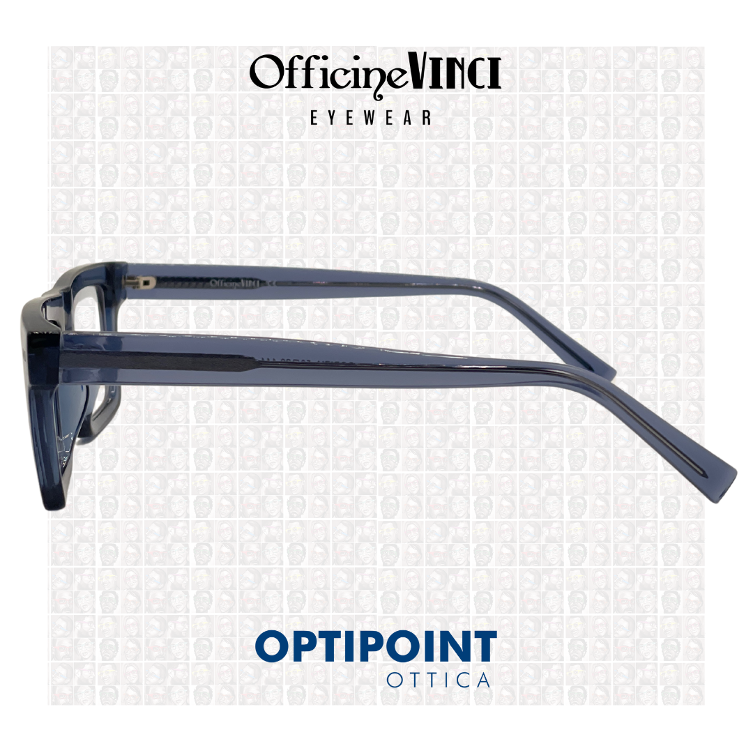 OFFICINE VINCI GORIZIA CRISTALLO BLU OCCHIALI DA VISTA - Optipoint - Lux S.r.l.
