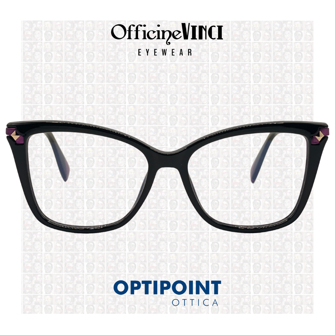 OFFICINE VINCI PALINURO NERO OCCHIALI DA VISTA - Optipoint - Lux S.r.l.