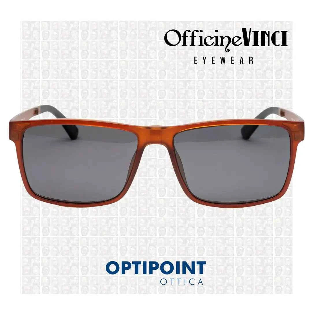 OFFICINE VINCI CLIP-ON HW902 ARANCIO OCCHIALI DA VISTA