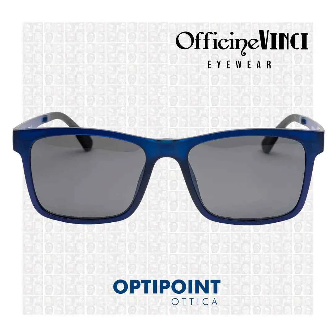 OFFICINE VINCI CLIP-ON HW904 BLU OCCHIALI DA VISTA