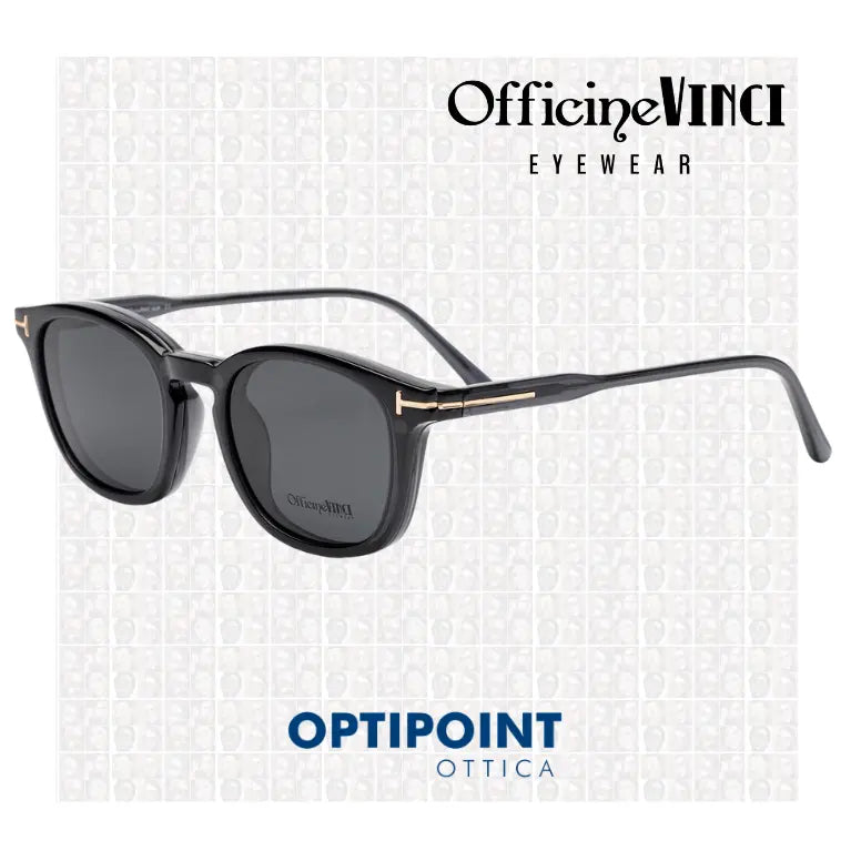 OFFICINE VINCI CLIP-ON LODI GRIGIO OCCHIALI DA VISTA