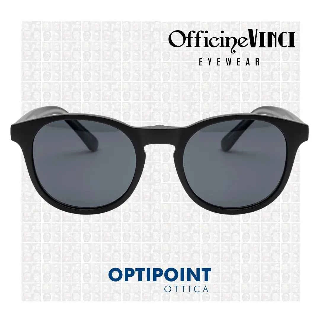 OFFICINE VINCI CLIP-ON PONZA NERO OCCHIALI DA VISTA
