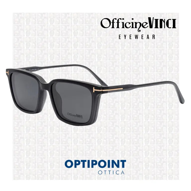 OFFICINE VINCI CLIP-ON SAVONA GRIGIO OCCHIALI DA VISTA