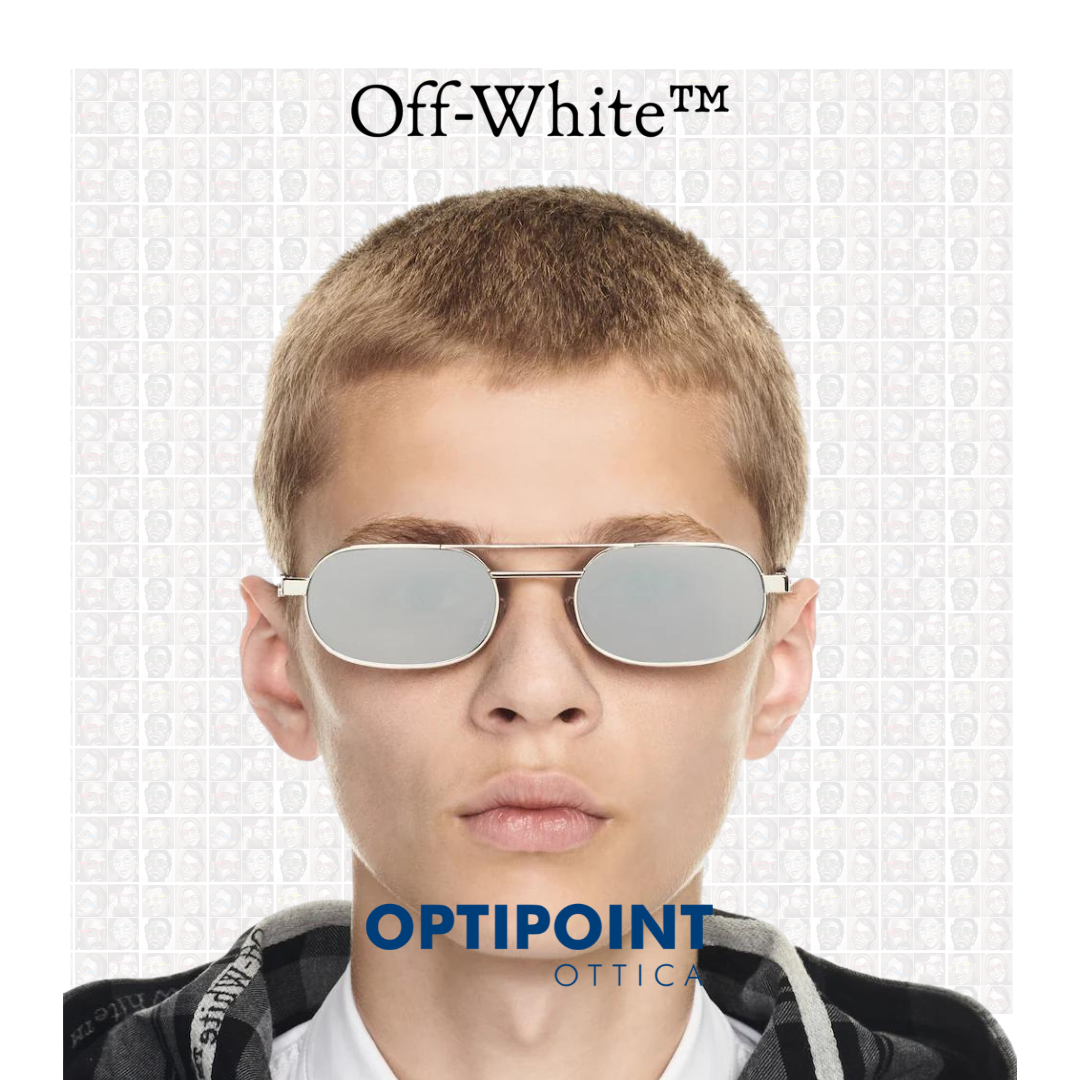 OFF WHITE VAIDEN GRIGIO OCCHIALI DA SOLE - Optipoint - Lux S.r.l.