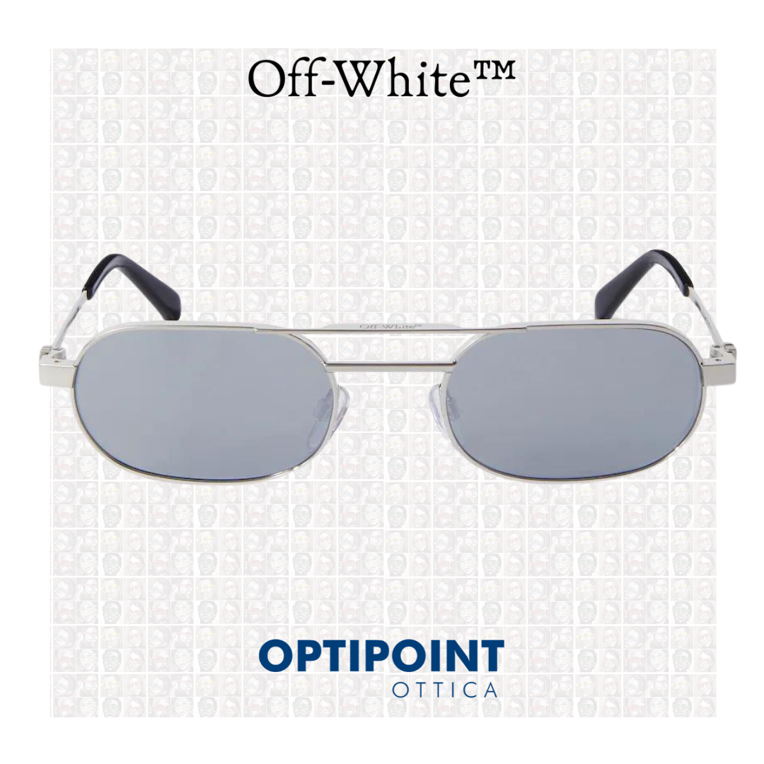 OFF WHITE VAIDEN GRIGIO OCCHIALI DA SOLE - Optipoint - Lux S.r.l.