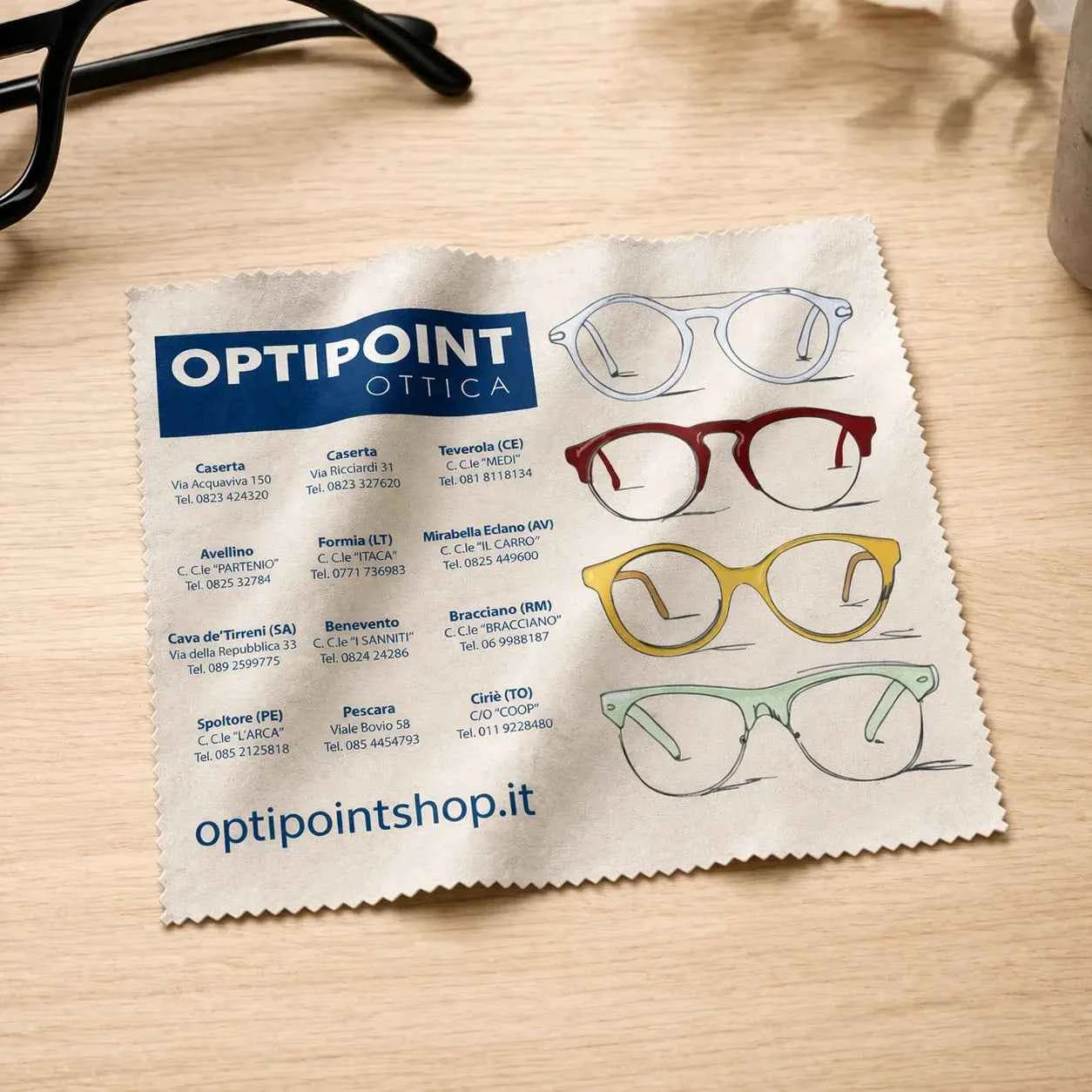 PANNO PER LA PULIZIA DGLI OCCHIALI