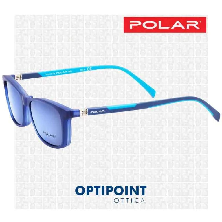 POLAR CLIP-ON 613 - 20 AZZURRO BAMBINO OCCHIALI DA VISTA