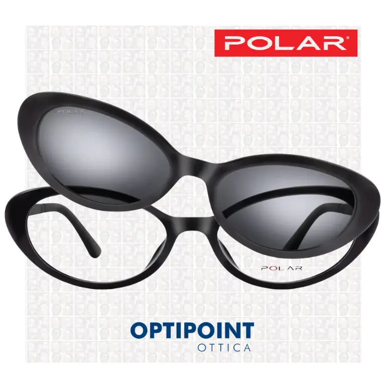 POLAR CLIP-ON 635 - 77 NERO OCCHIALI DA VISTA