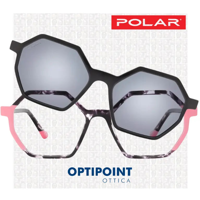 POLAR CLIP-ON CASSANDRA - 421 NERO OCCHIALI DA VISTA