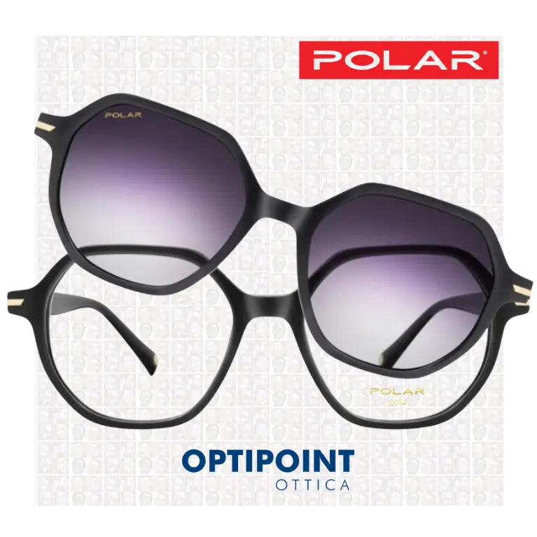 POLAR CLIP-ON CIRCE - 77 NERO OCCHIALI DA VISTA