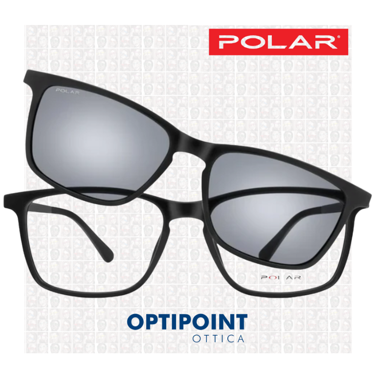 POLAR CLIP-ON 620 - 76/F NERO OCCHIALI DA VISTA