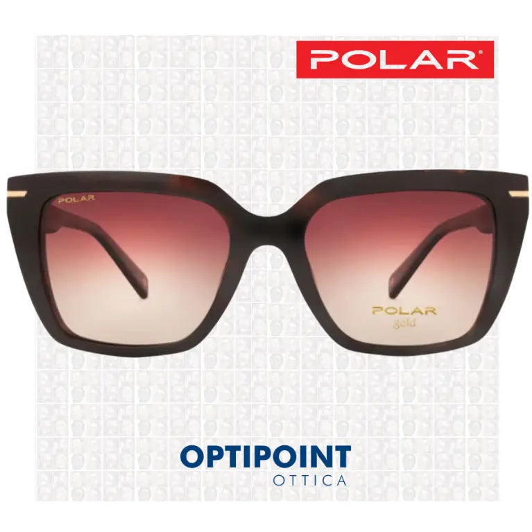 POLAR CLIP-ON GOLD C48 - 428 TARTARUGATO OCCHIALI DA VISTA