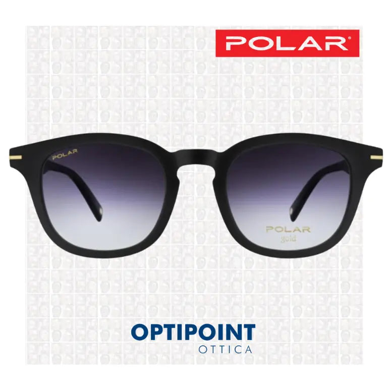 POLAR CLIP-ON GOLD C08 - 77 NERO OCCHIALI DA VISTA