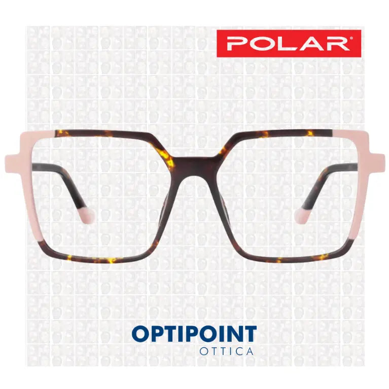 POLAR CLIP-ON ELENA - 415 TARTARUGATO ROSA OCCHIALI DA VISTA