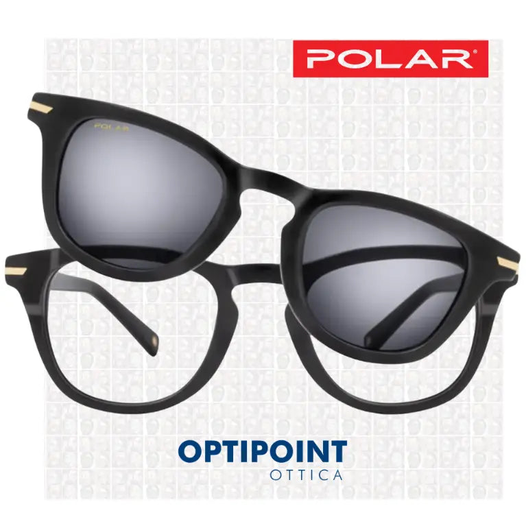 POLAR CLIP-ON PEGASO - 77 NERO OCCHIALI DA VISTA