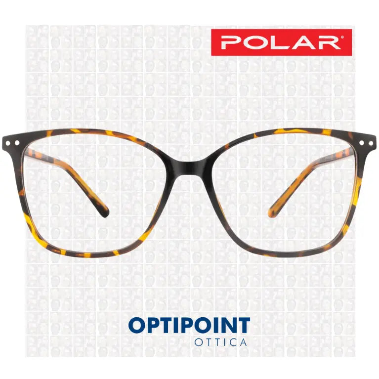 POLAR CLIP-ON 623 - 428 TARTARUGATO OCCHIALI DA VISTA