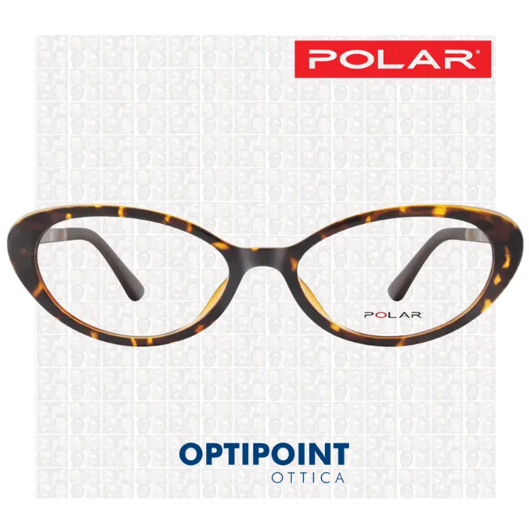 POLAR CLIP-ON 635 - 428 TARTARUGATO OCCHIALI DA VISTA