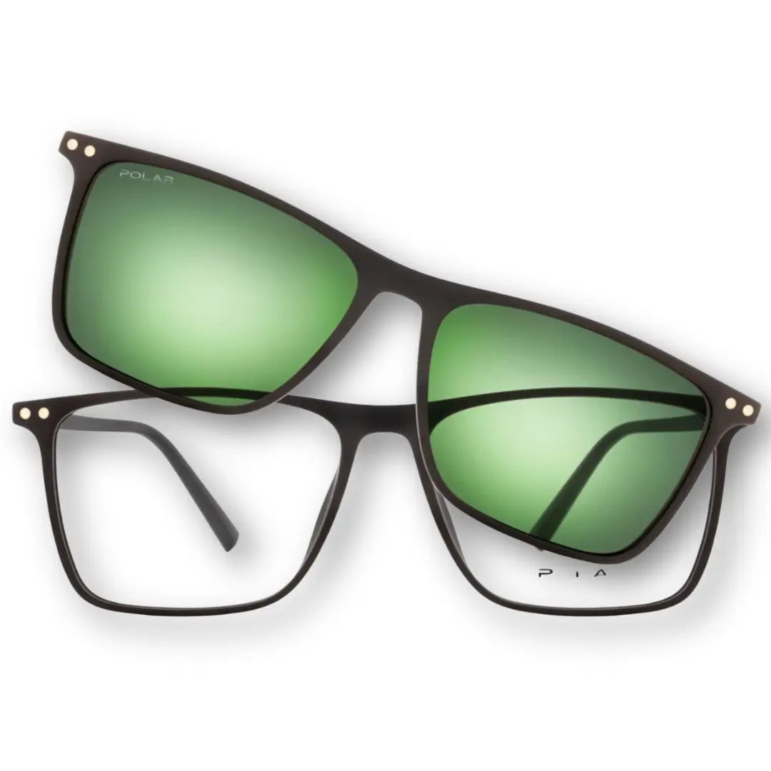 POLAR CLIP-ON 602 - 76 NERO OCCHIALI DA VISTA
