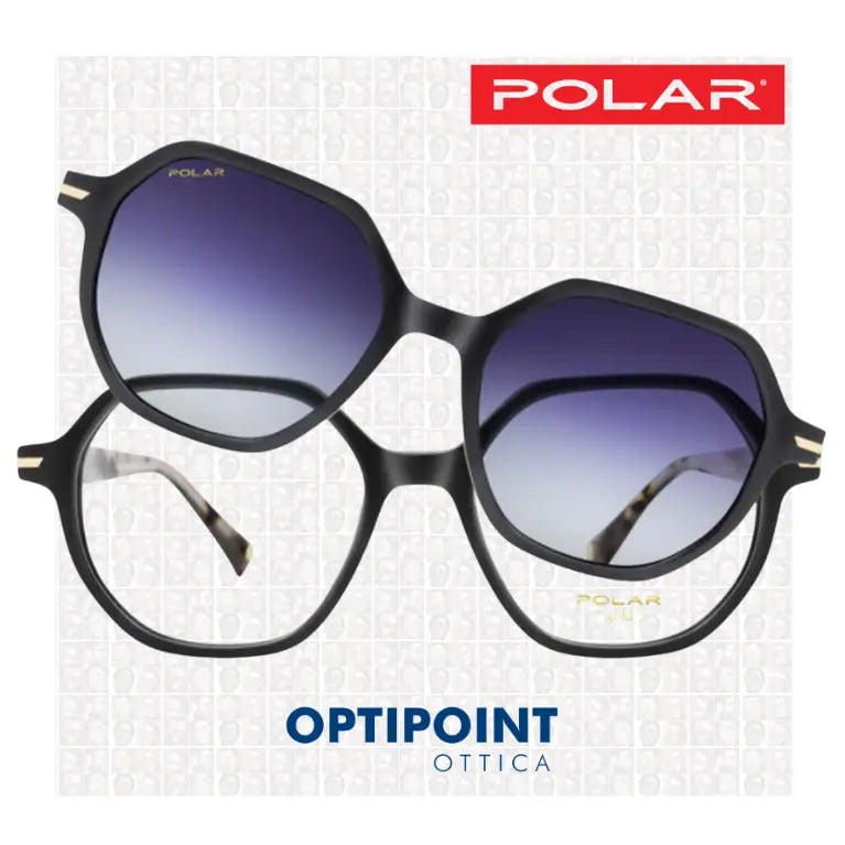POLAR CLIP-ON CIRCE - 410 NERO OCCHIALI DA VISTA