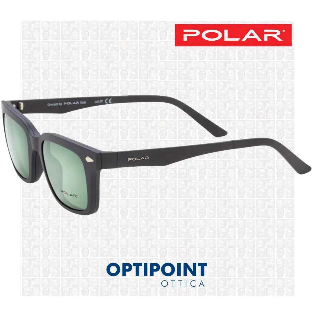 POLAR CLIP-ON 618 76/G NERO OCCHIALI DA VISTA